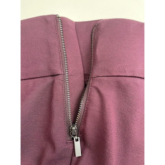 3 for $25-Bar III Straight-Leg Dress Pants Eggplant Sz Large 2-Side Zippers - Picture 4 of 10